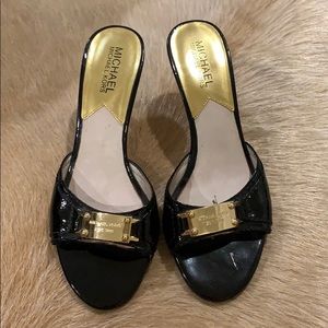 Michael Kors slip on heels 6.5